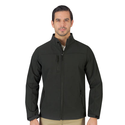 Chamarra Caballero Shell Rib Negro A1765