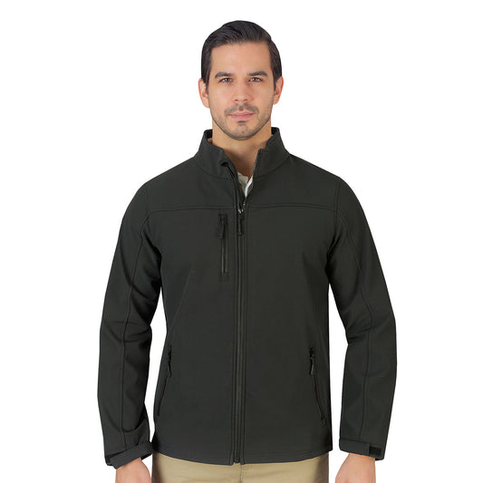 Chamarra Caballero Shell Rib Negro A1765