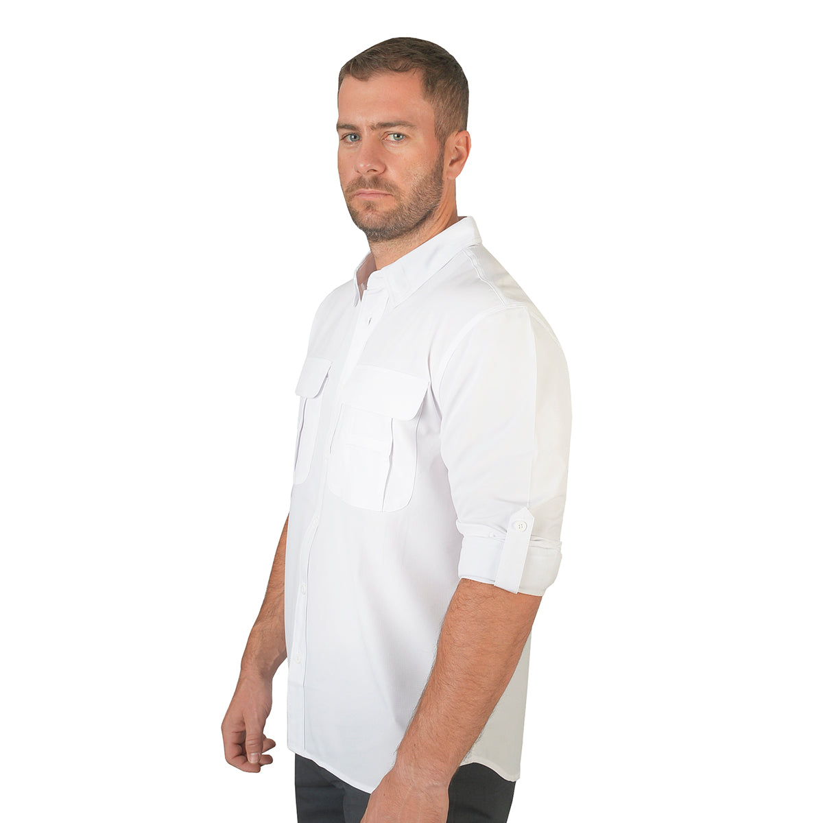 Camisa Caballero Outdoors Blanco A2695