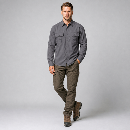 Camisa Outdoors Explore Carbon A2695