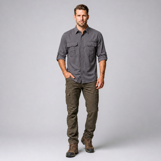 Camisa Outdoors Explore Carbon A2695