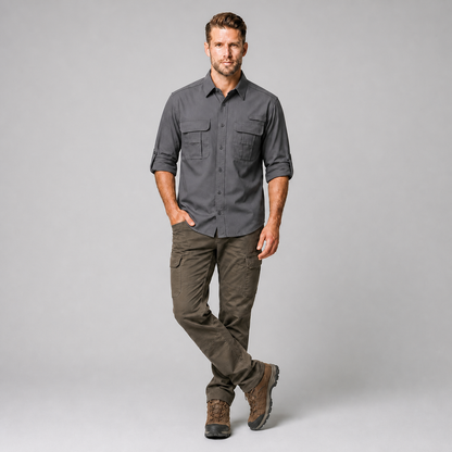 Camisa Outdoors Explore Carbon A2695