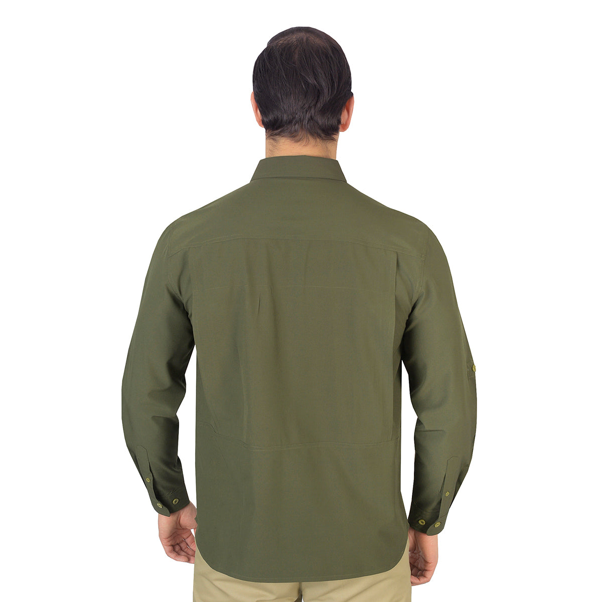 Camisa Caballero Outdoors Militar A2695