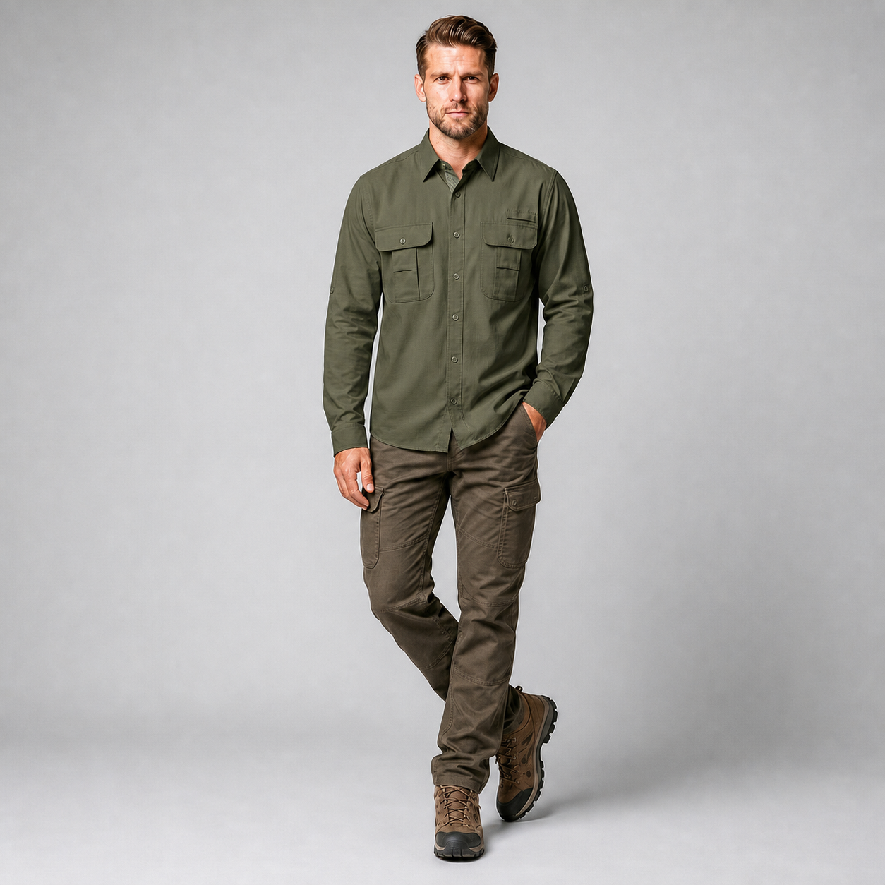 Camisa Outdoors Explore Militar A2695