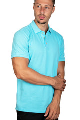 Playera Polo Aqua