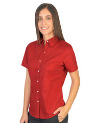 Blusa New York Rojo Quemado