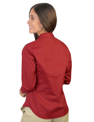 Blusa New York Rojo Quemado