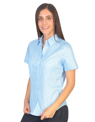 Blusa Venecia Cielo Manga Corta
