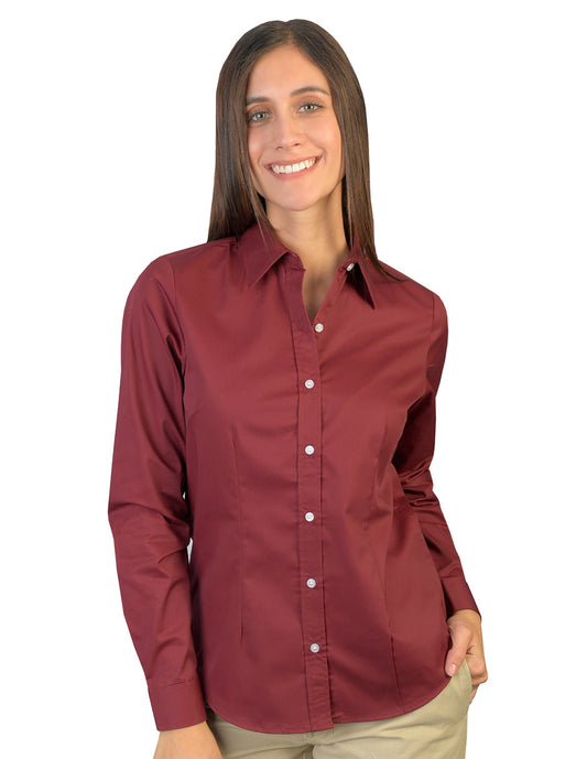 Blusa Venecia Tinto Manga Larga