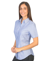 Blusa Oxford Cielo