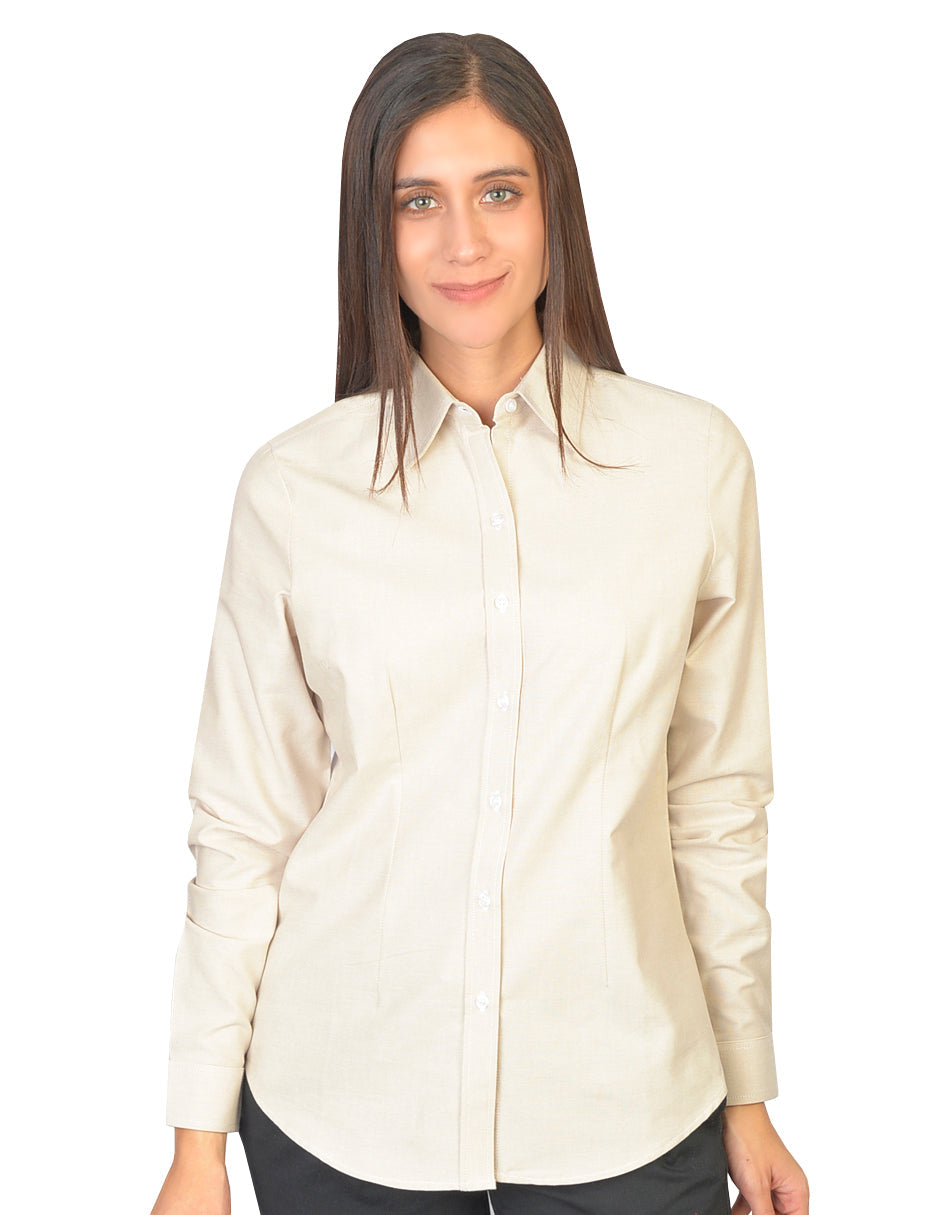 Blusa Oxford Beige