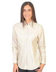 Blusa Oxford Beige