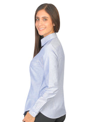 Blusa Oxford Cielo