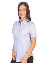 Blusa Oxford Pin Point Lila