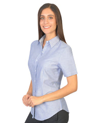 Blusa Oxford Pin Point Francia