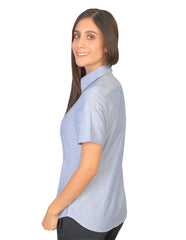 Blusa Oxford Pin Point Francia