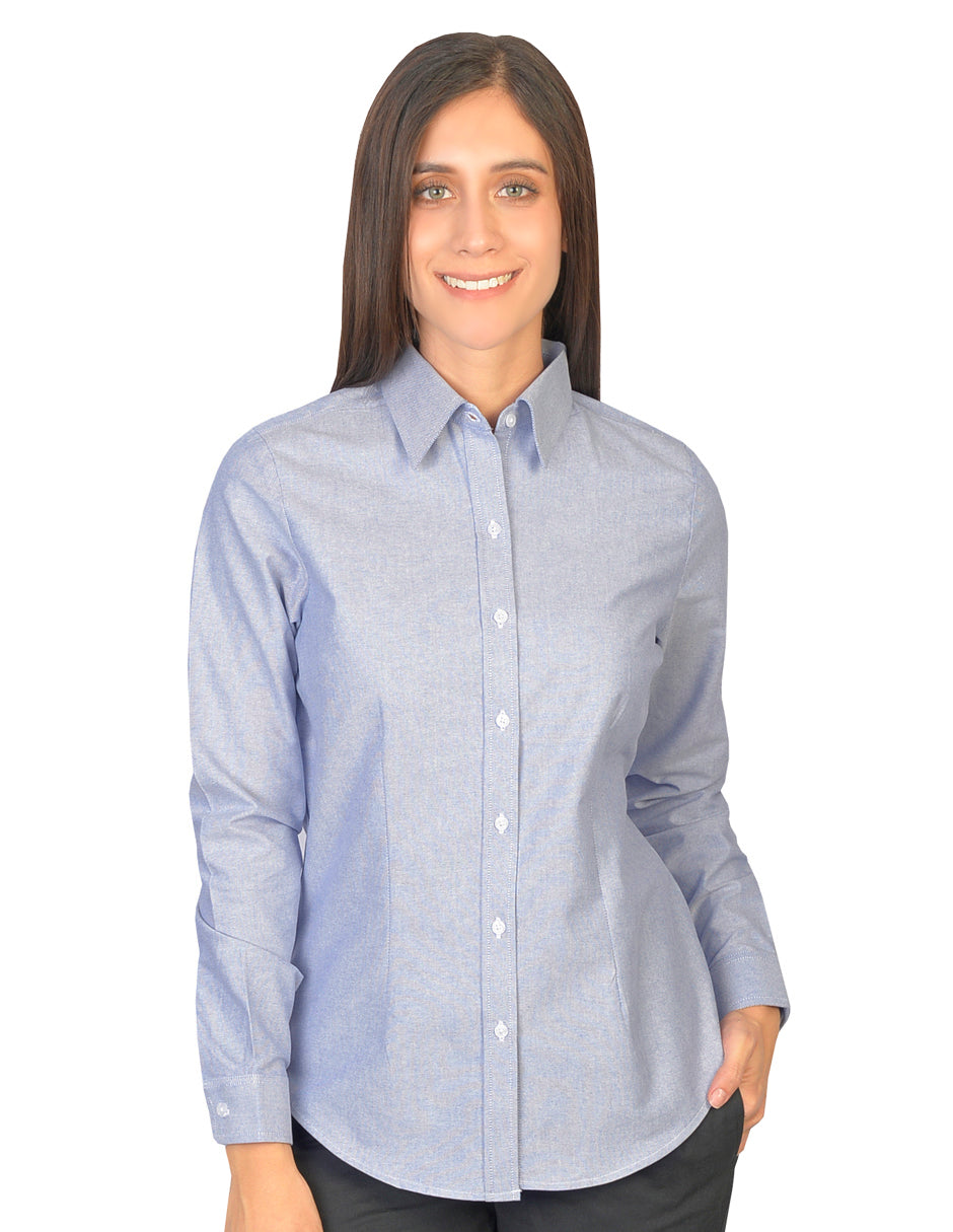 Blusa Oxford Italiano Marino