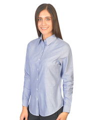 Blusa Oxford Italiano Marino