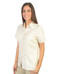 Blusa Lino Uniforme Blanco B0170