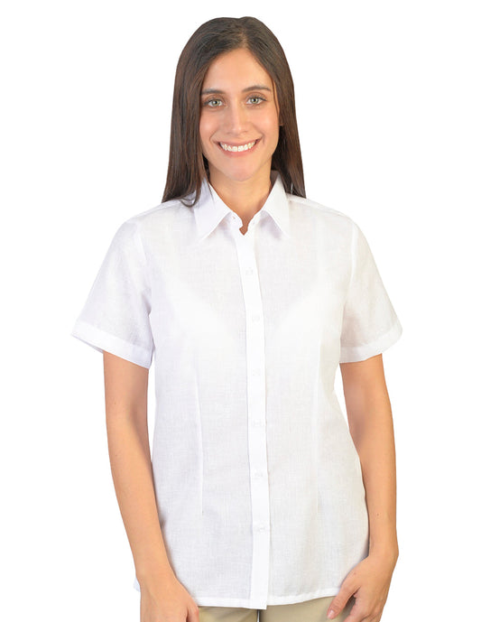 Blusa Lino Cancun Blanco B0160