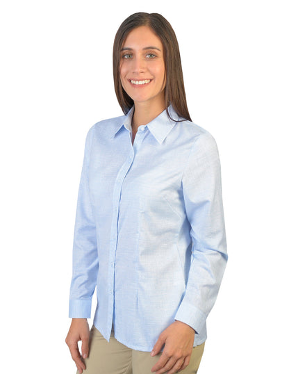 Blusa Lino Cancun Cielo B0165