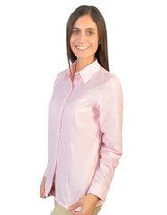 Blusa Lino Cancun Coral B0165