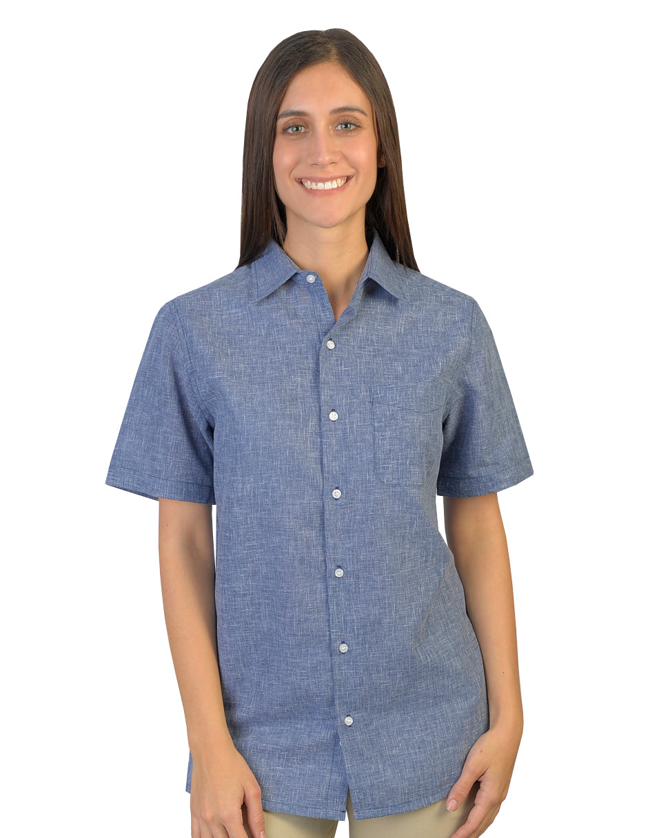 Blusa Lino Uniforme Marino B0170