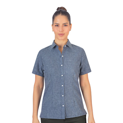 Blusa Lino Uniforme Marino B0170
