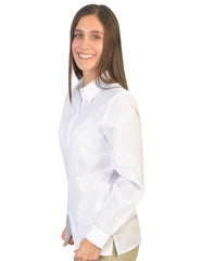 Blusa Lino Uniforme Blanco B0175