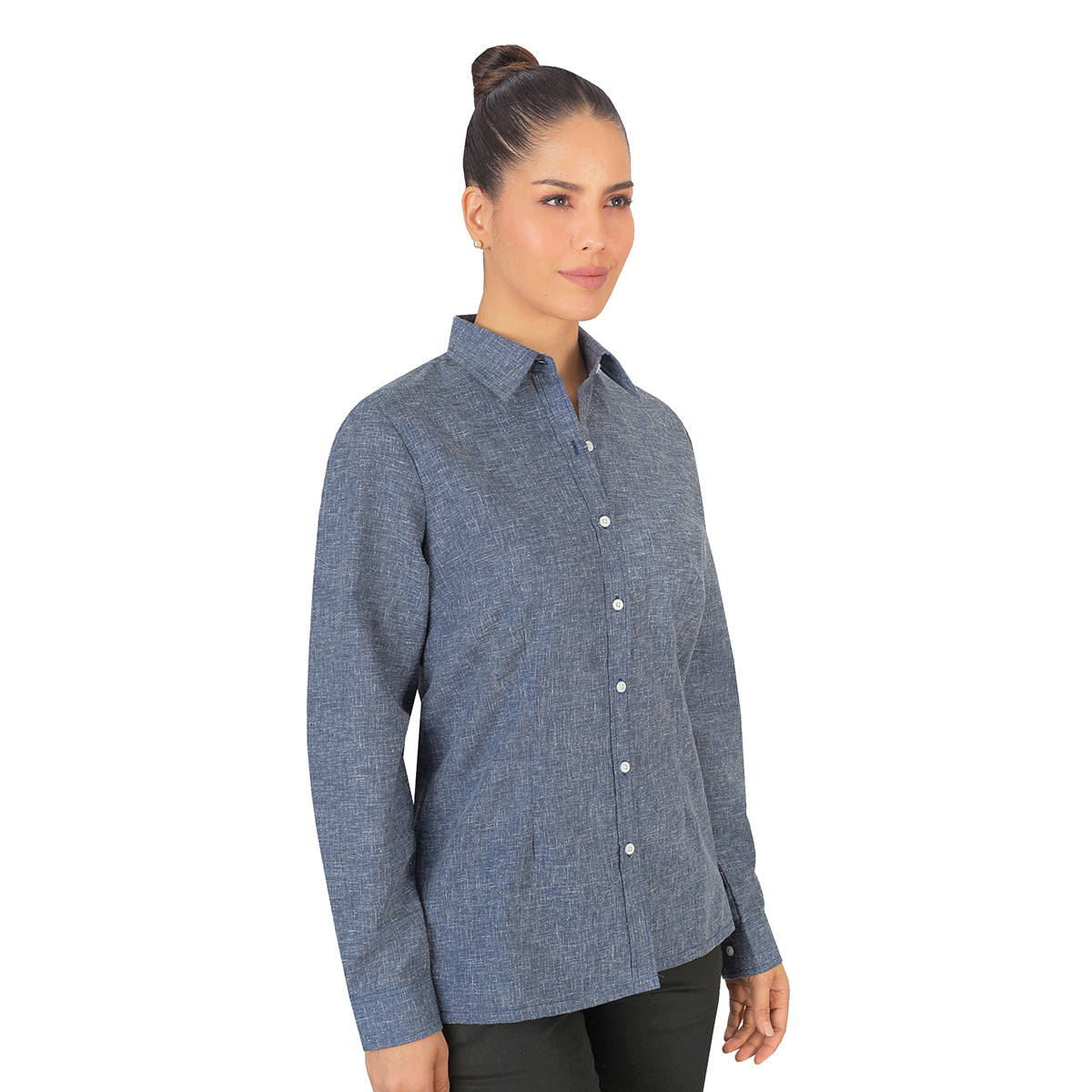 Blusa Lino Uniforme Marino B0175