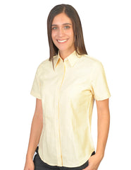 Blusa Oxford Ingles Amarillo