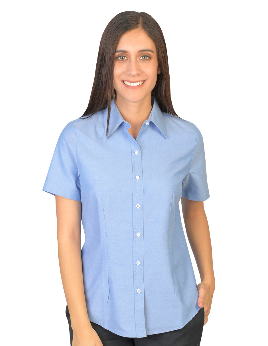 Blusa Oxford Ingles Marino