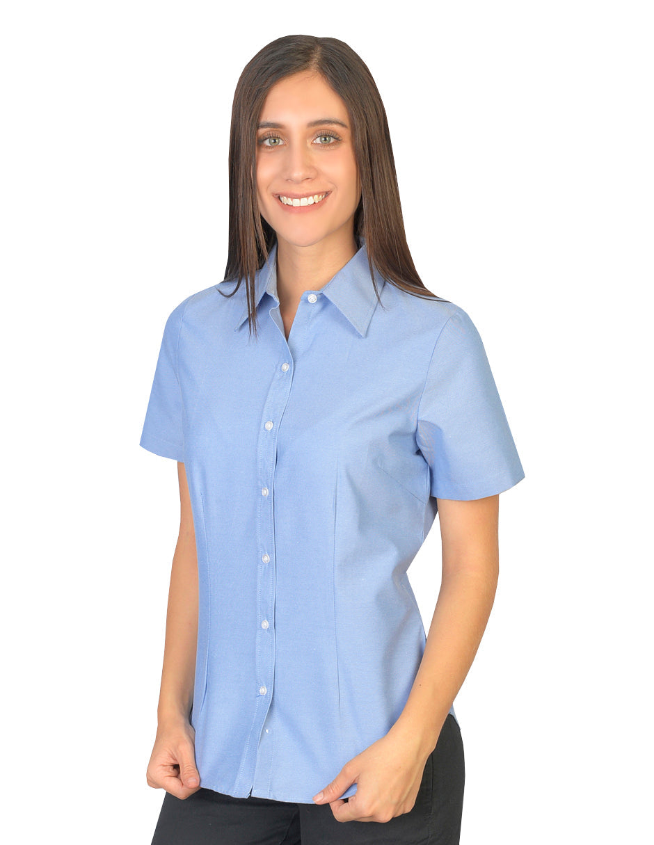 Blusa Oxford Ingles Marino