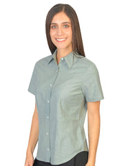 Blusa Oxford Ingles Pasto