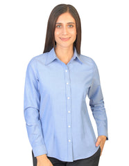 Blusa Oxford Ingles Marino