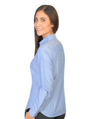 Blusa Oxford Ingles Marino