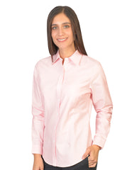 Blusa Oxford Ingles Rosa