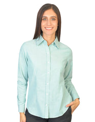 Blusa Oxford Ingles Verde