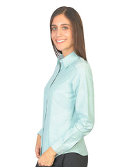 Blusa Oxford Ingles Verde