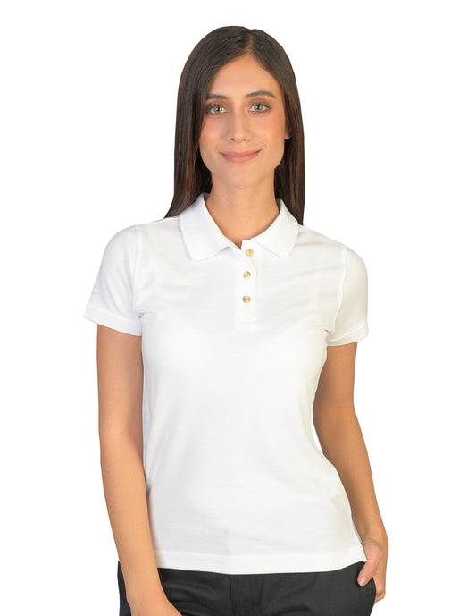 Playera Polo Blanco