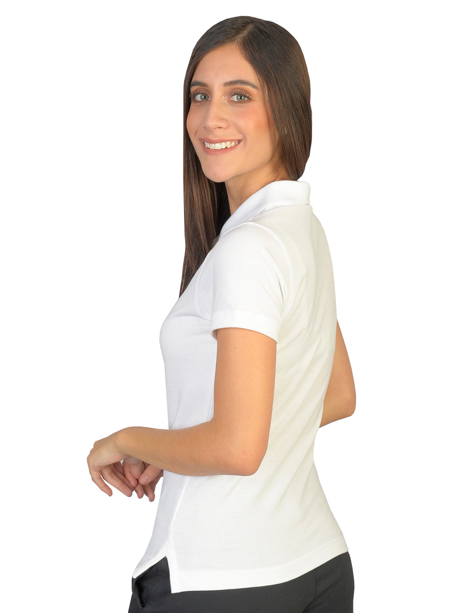 Playera Polo Blanco