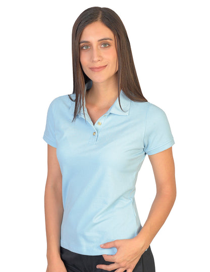 Playera Polo Cielo