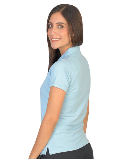 Playera Polo Cielo