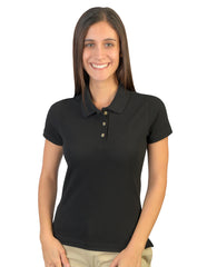 Playera Polo Negro