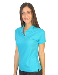 Playera Polo Turquesa