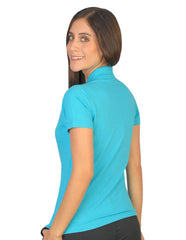 Playera Polo Turquesa