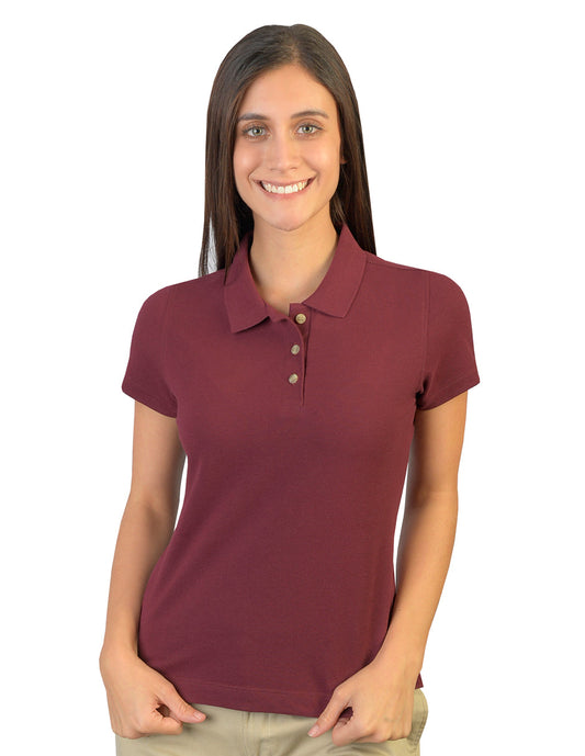 Playera Polo Vino