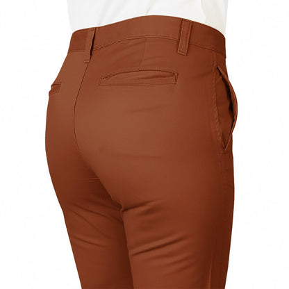 Pantalon Pant Dama S/p Gab. Premium Ocre B0600