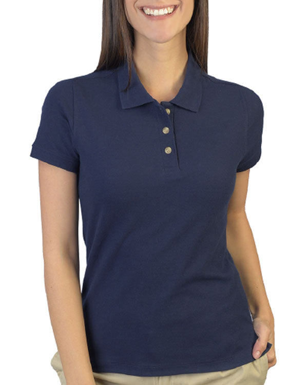 Playera Polo Basic Marino B1660