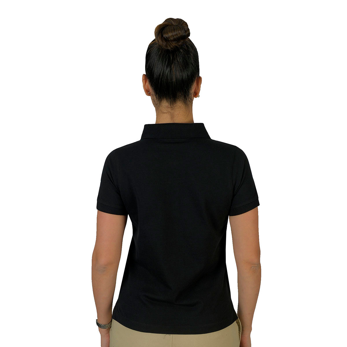 Playera Polo Basic Negro B1660
